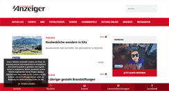 Desktop Screenshot of kitzanzeiger.at