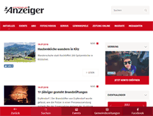 Tablet Screenshot of kitzanzeiger.at